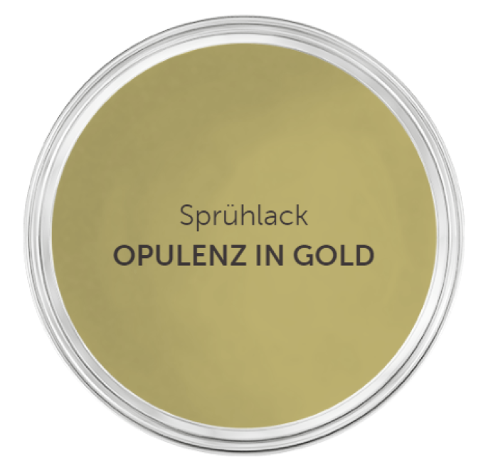 Alpina Feine Farben Sprühlack, Opulenz in Gold, 400ml Metallic, 983714